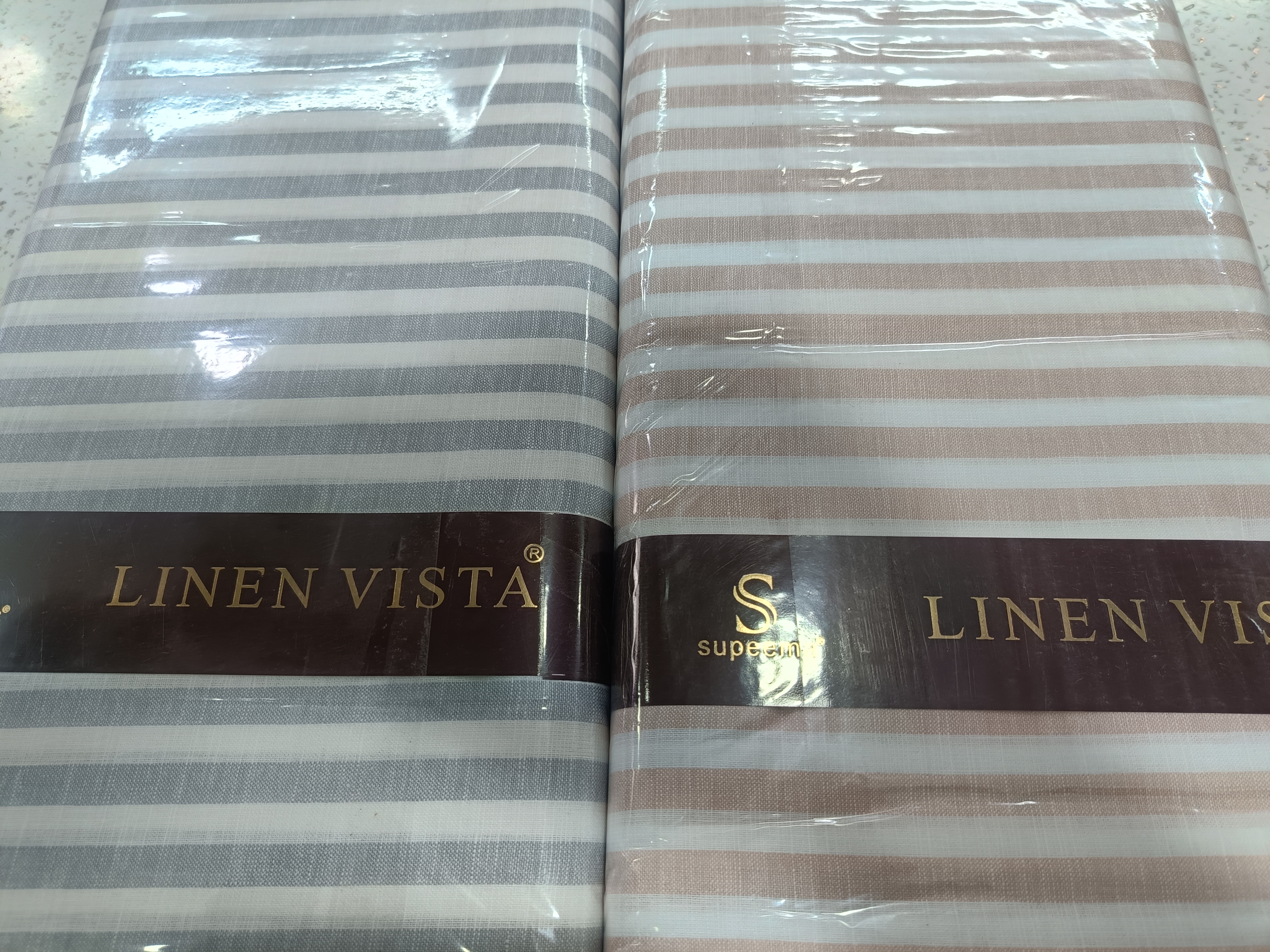 100% linen lining
